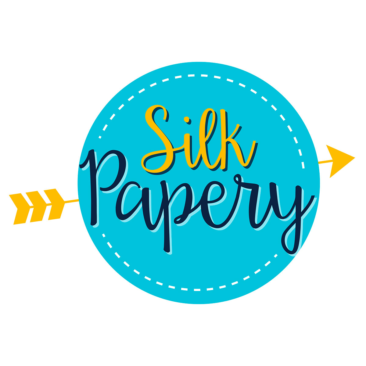 Silk papery logotype