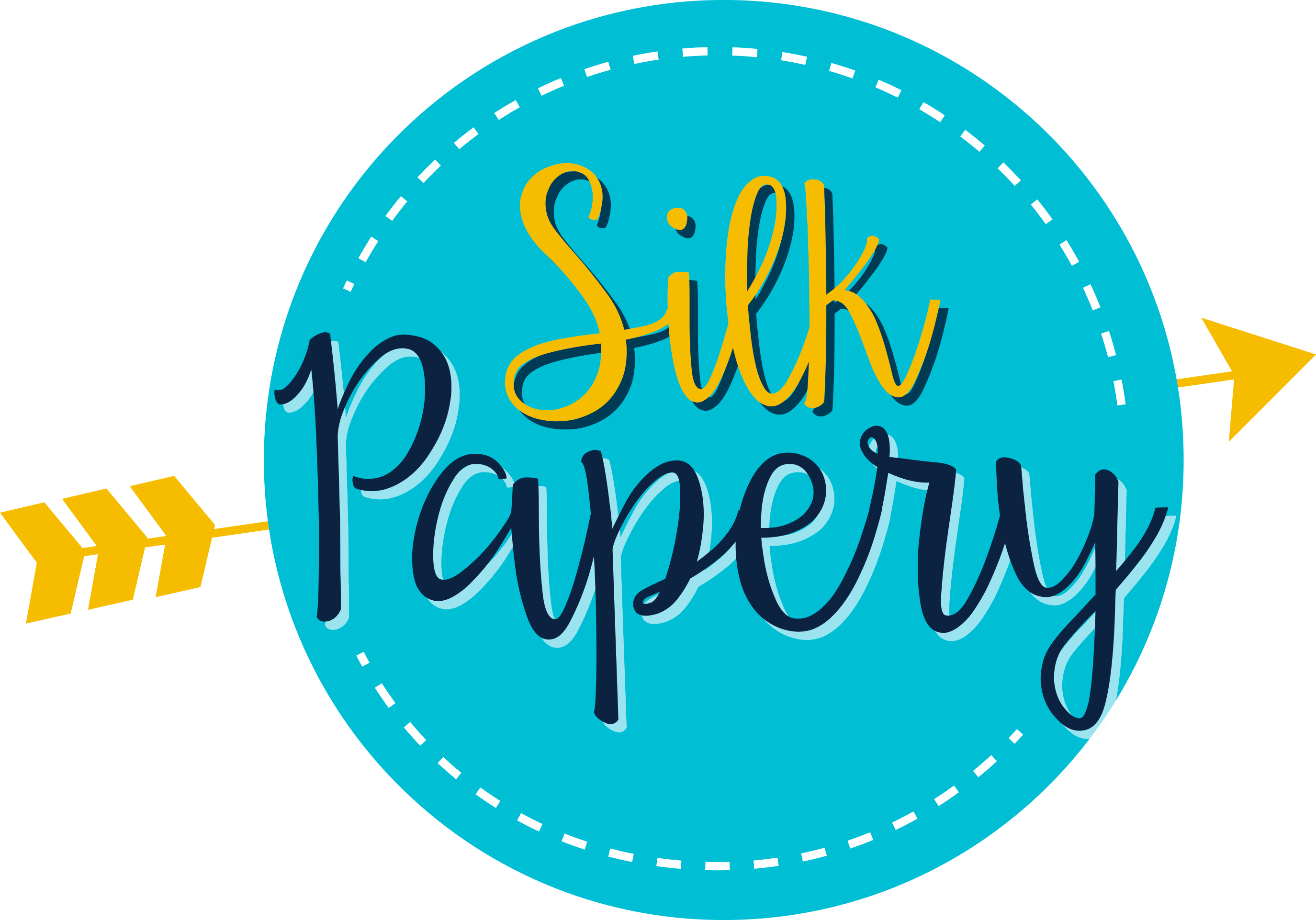 Logotype Silk Papery, Denisse Olvera design